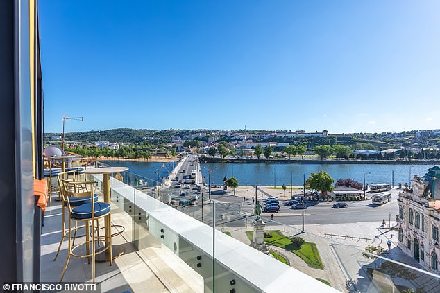 The Portuguese city of Coimbra is home to the Hästens Sleep Spa - CBR Boutique Hotel (shown in the two images above), where all 15 bedrooms are adorned with Hästens beds