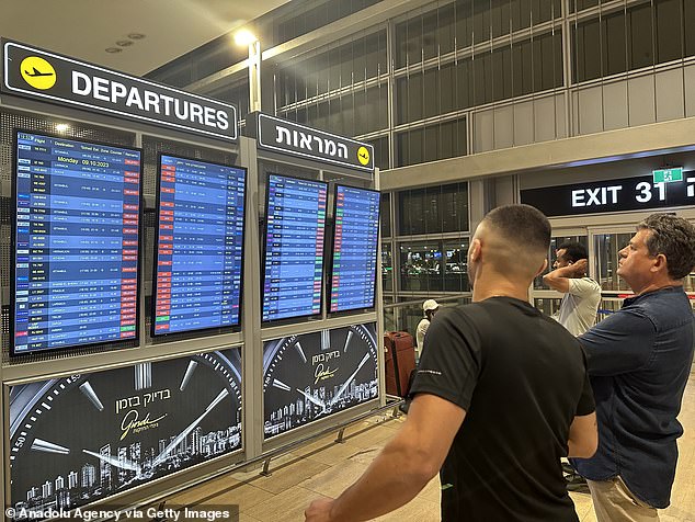 Distraught travelers were left unsure of how to get out of Israel