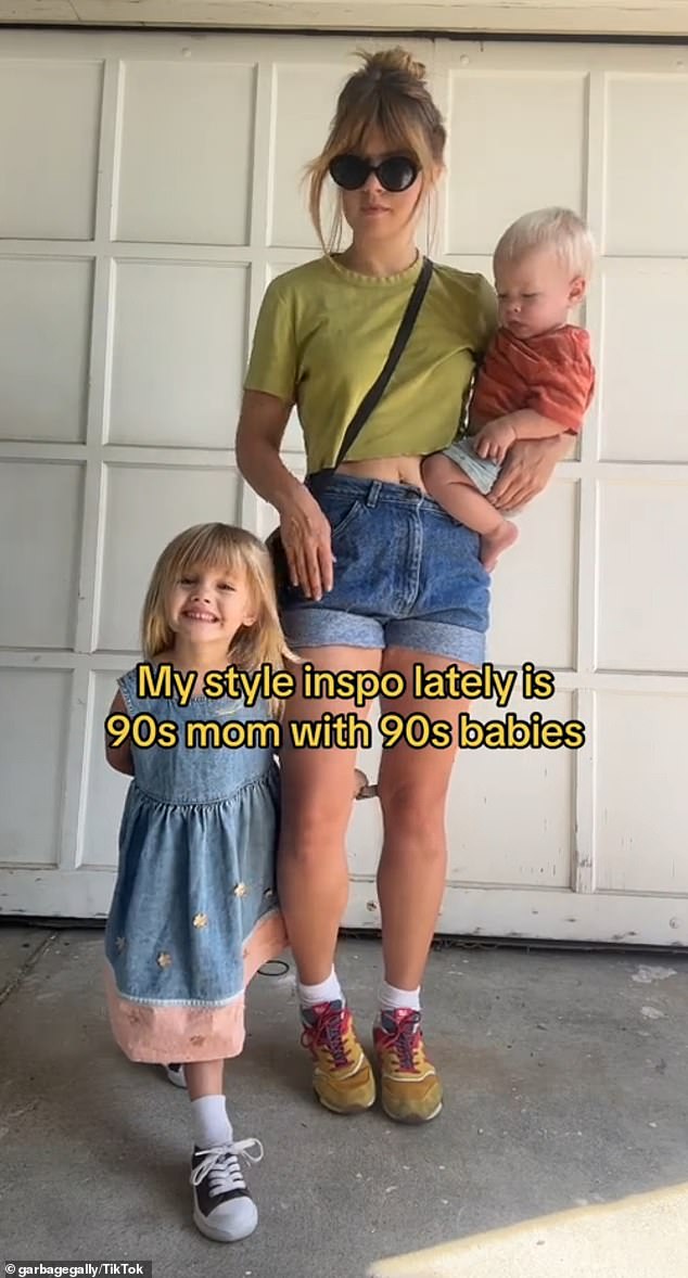 Emme Nye (with her children), 29, from Idaho, started the big argument after she posted a video on TikTok explaining why she thinks it's essential for children's development