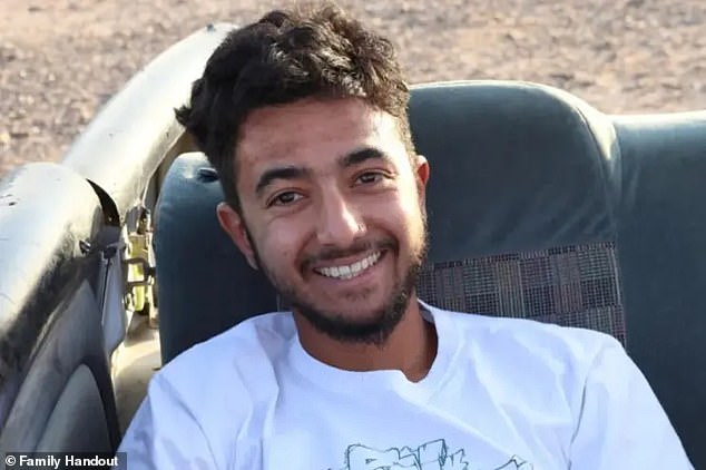 Hersh Golberg-Polin (23) texted his mother and father 'I love you'.  I'm sorry' at 8:11 a.m. Saturday - when Palestinian militants declared war on Israel, took dozens hostage and killed hundreds during the Jewish high holiday