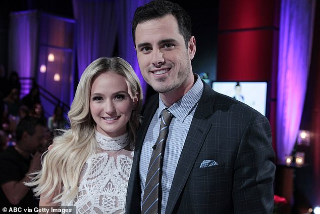 Former flame: Lauren rose to fame after winning the heart of her now ex-fiancé, Ben Higgins, on The Bachelor