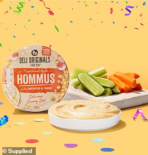 Winning the number one spot in the Life of the Party category is Deli Originals Fresh Traditional Style Hommus $2.29 for the second year in a row