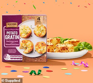 The Time Lord Award nominates the best purchase that is quick and easy to prepare and this year it went to Seasons Pride $4.99 Potato Gratin