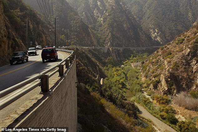 The road is known for its winding and hilly path