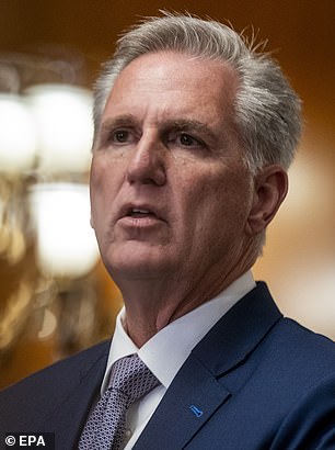 Former speaker Kevin McCarthy