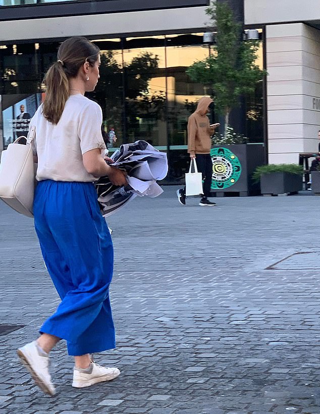 Mr Leach is the father of new Liberal candidate Freya Leach, who was snapped throwing pro-Palestine pamphlets in the bin at Sydney University.