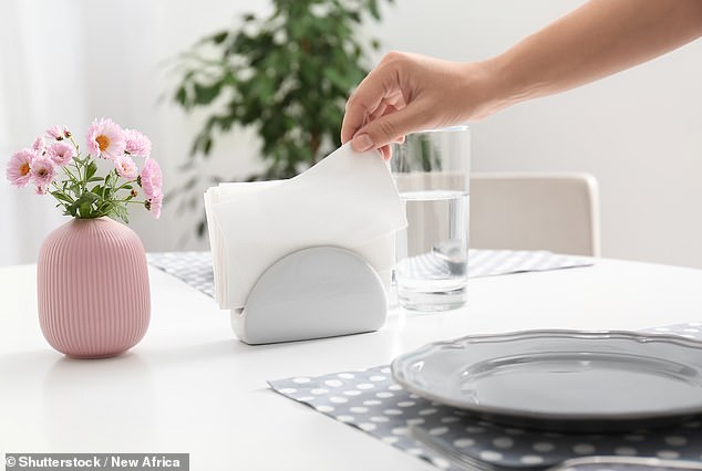 One person said he collects napkins from cafes and coffee shops to use as toilet paper, while another washes and reuses Ziploc bags (stock image)