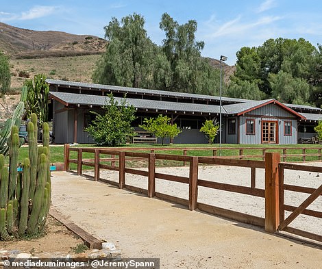 Swayze raised Arabian horses on the property, which still bears the name he gave it