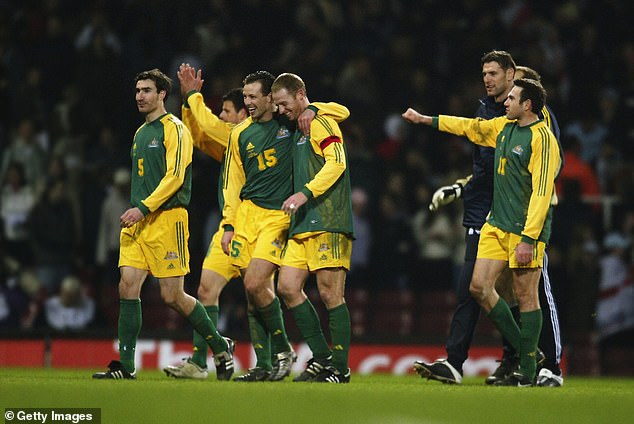 The Socceroos stunned the Three LIons at Upton Park in 2003, winning 3-1.