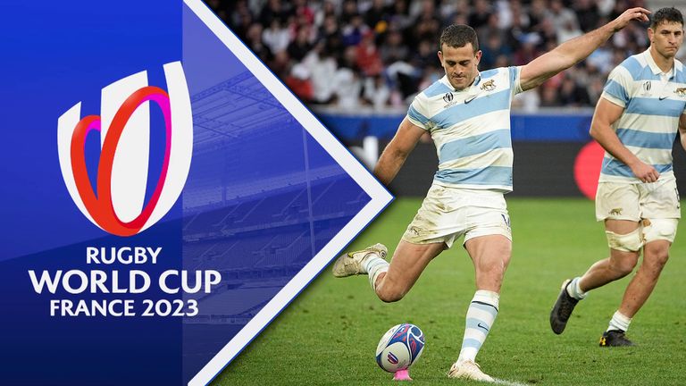 Highlights from Argentina's vital win over Samoa with Emiliano Boffelli scoring 16 points to put them on course for a quarter-final place.