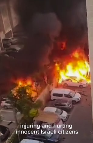 Jared Armstrong's video shows some of the destruction in Ashkelon this weekend