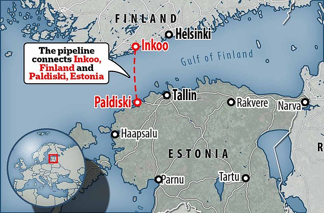 1696951377 917 Finland suspects Russia is to blame as gas pipeline and