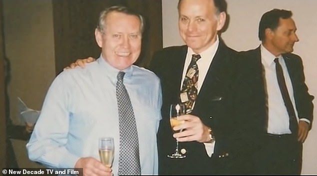 During his philanthropic career, Feeney, here at left, tried to remain anonymous and so recipients were largely paid in cashier's checks.