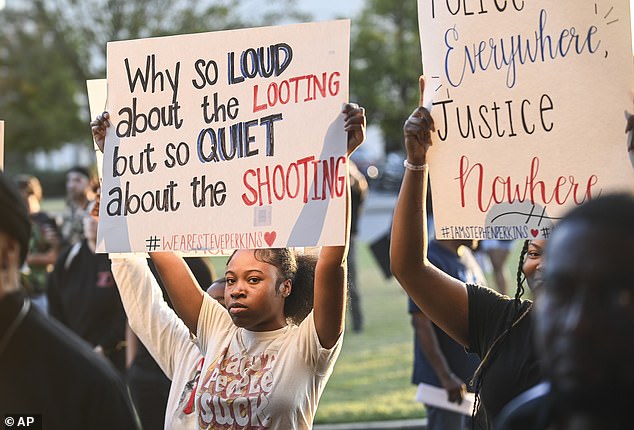 Since the shooting, protests have taken place daily in the northern Alabama city over the shooting of a black man