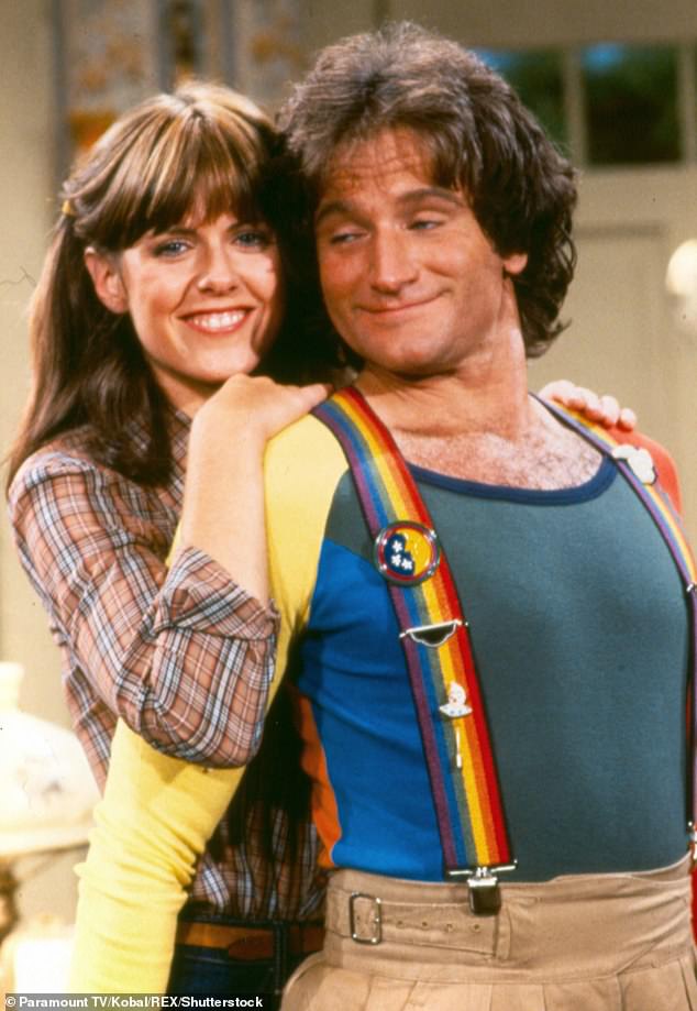 Williams' drug addiction began when he starred on Mork and Mindy in the late 1970s