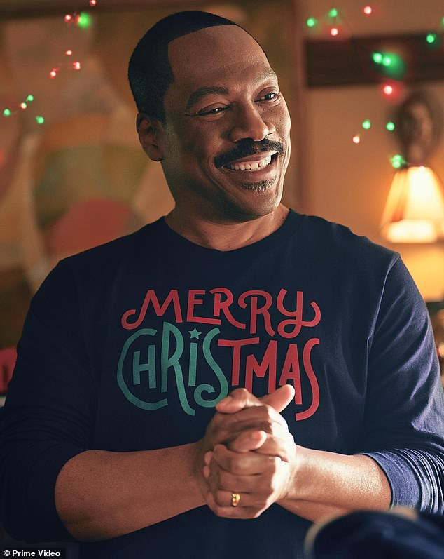 Christmas: Eddie plays Chris Carver, a man who loves Christmas