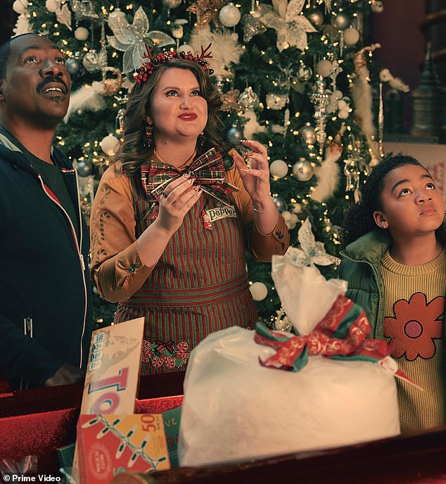 Plans: Plans to win the neighborhood decorating contest are thrown into disarray thanks to some decorations cursed by a quirky elf named Pepper, played by Jillian Bell