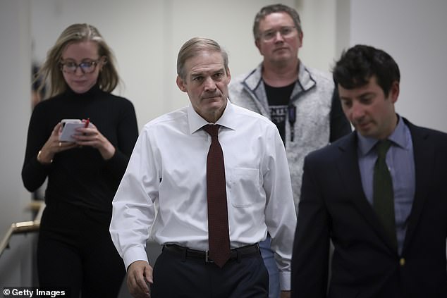 The path for either Rep. Jim Jordan, who chairs the powerful Judiciary Committee, above, or the number two House Republican, Majority Leader Steve Scalise, both candidates in the race, is also unclear.