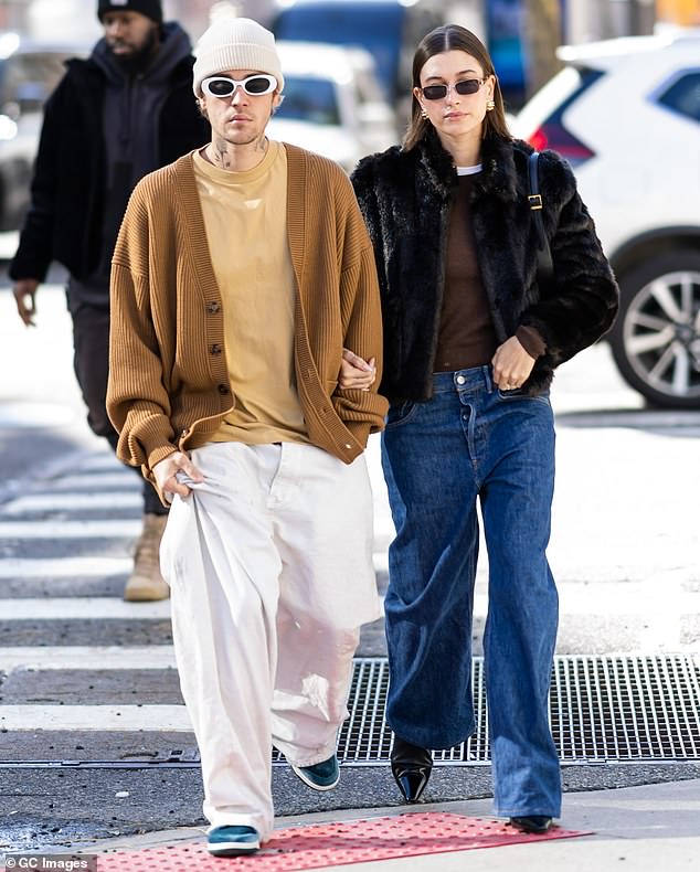 The opening: The pair have since become known for their differing sense of style, and Hailey opened up to Justin about her willingness to try bold new looks during an interview with Vogue Australia, where he asked her about her 'biggest fashion regret: Seen in January