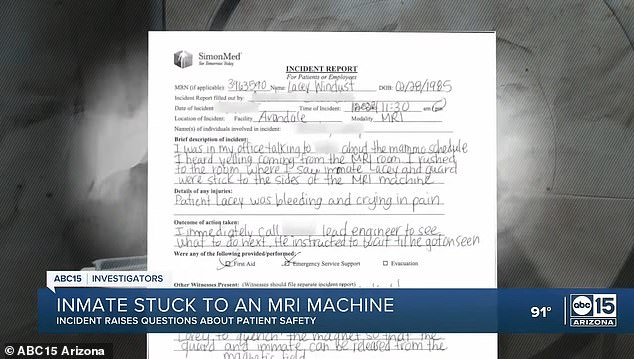 The lab's own incident report said employees stayed with the chief engineer, who advised them to wait until he arrived on the scene.