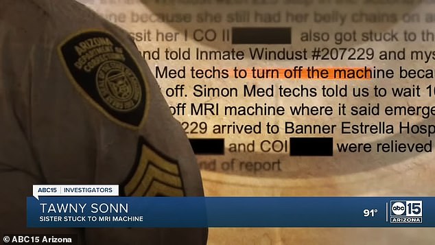 The channel also revealed that even though Windust and the guard continued to scream for help, it was several minutes before someone hit the emergency shut-off button.