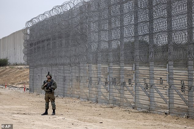 Israel announced on Tuesday the end of an expanded security barrier around the Gaza Strip designed to prevent militants from sneaking into the country.