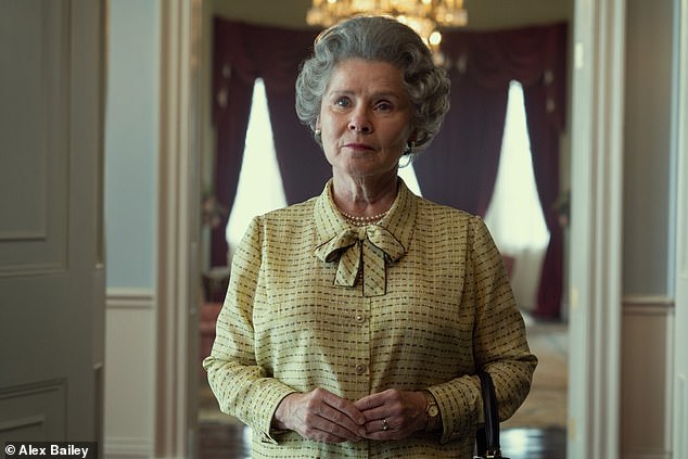 Imelda Staunton as Queen Elizabeth II in the most recent season of Netflix's The Crown