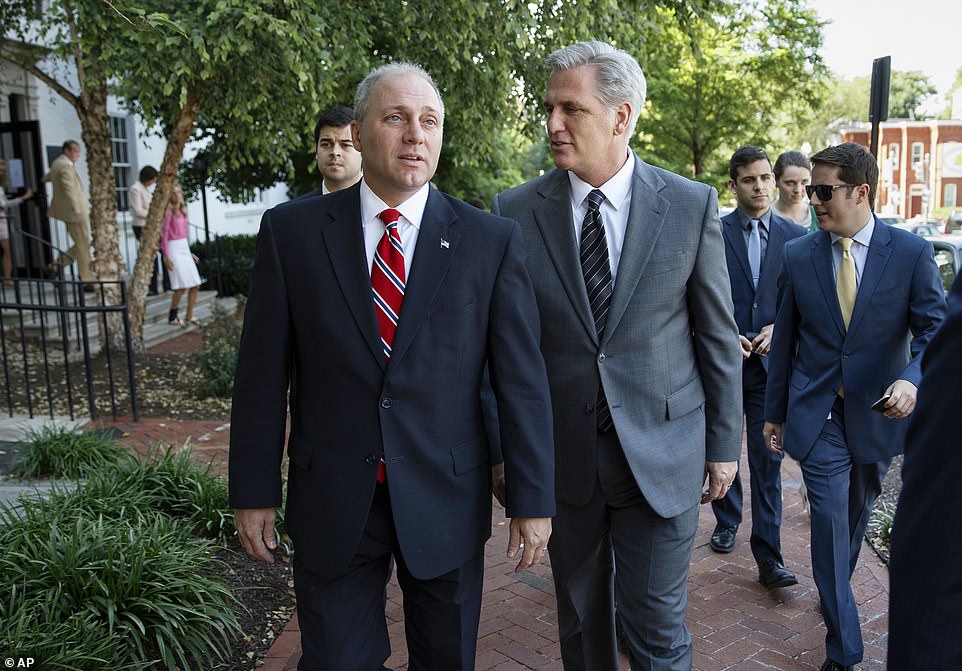 Instead of involving Scalise in the debt ceiling discussions, McCarthy relied on his close friends, Rep. Garrett Graves, R-La., and Speaker Pro Tempore Patrick McHenry, RN.C., to negotiate with White House.  McCarthy could believe he has a real path to getting his old job back.  The former speaker refused to rule out a comeback as he held a press conference and made the rounds of television appearances on Monday.  He repeatedly said it would depend on the conference whether he would be reinstated as speaker during a news conference where he touted his foreign policy experience amid the Israel-Hamas conflict.