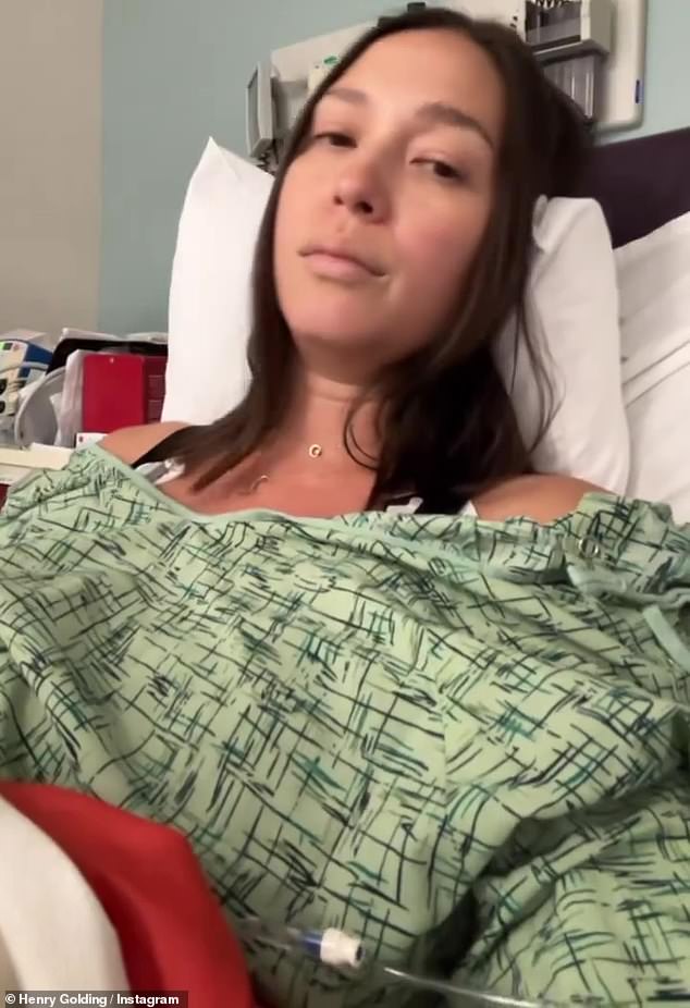 Differences of opinion: Liv's OB 'told me to just take more Tylenol and call again in the morning' - but her doula, Andrei, encouraged her to go to the ER