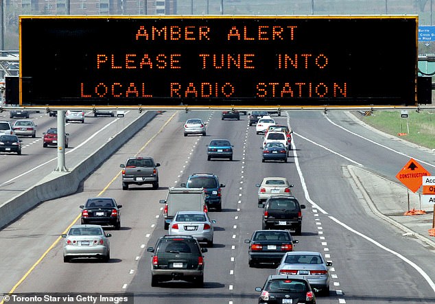 The 'Ebony Alert' works like an Amber Alert and can warn drivers on motorways through road signs