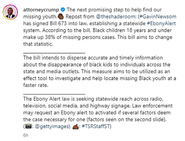 1696999457 814 Backlash as California rolls out EBONY Alert to report and