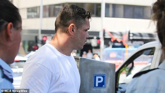 The 30-year-old was appearing in court after police investigated alleged breaches of an AVO taken out against him by his wife Anna Jovanovic.