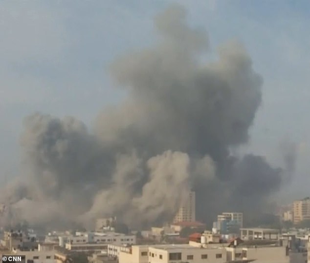 As dawn broke on Wednesday, more airstrikes were launched in Gaza