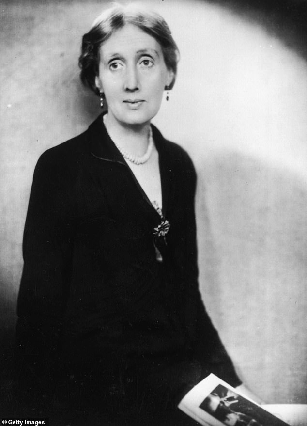 Sackville-West met Woolf at a dinner in London in 1922 and the two had an intense relationship from 1925 to 1928. Above: Woolf in 1933