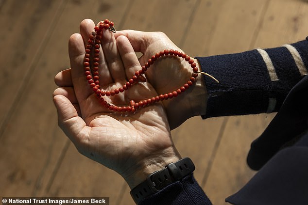 The researchers also discovered the history of a set of orange beads owned by Sackville West.  They found themselves given to her when she and Nicholson were invited to dine with the Il-Khan, the chief of the Bakhtiari clan