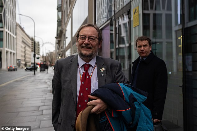 At the Labor conference on Tuesday, Professor Philip Banfield (pictured in January), chairman of the British Medical Association, could not rule out further doctors' strikes in the winter, when the NHS is under greatest pressure