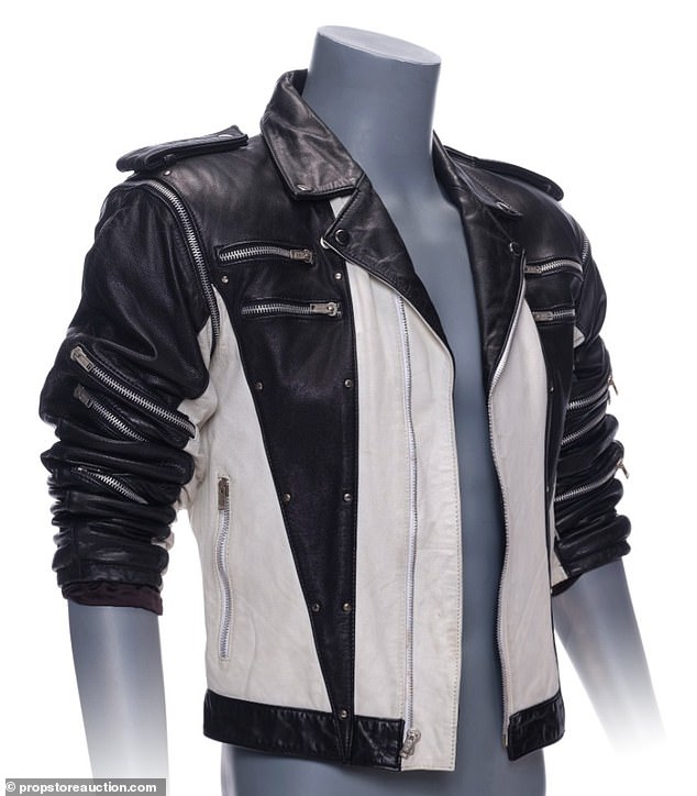 Lot #563: Michael was also shown rocking the jacket on the set of Thriller, as well as at a private screening of the iconic 1983 Westwood horror-themed music video.