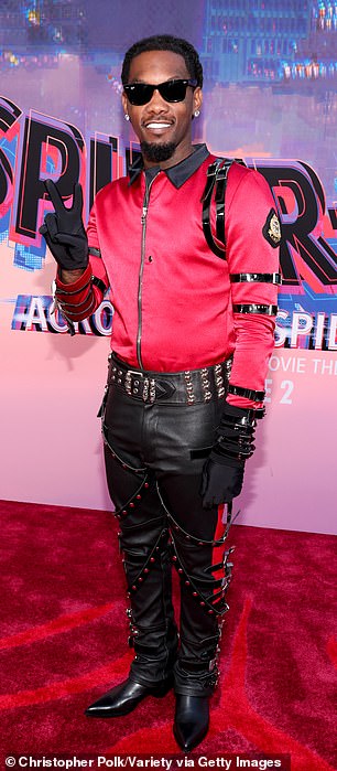 Cosplayer: One person who has both the means and the desire to get a one-of-a-kind jacket is three-time Grammy-nominated rapper Offset (pictured on May 30), who has worn numerous recreations of MJ's costumes over the past year