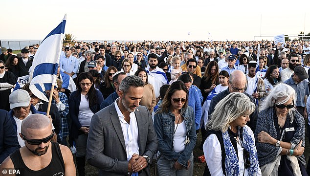 Many speakers at the Sydney vigil spoke of loved ones directly affected by the terror attacks in Israel