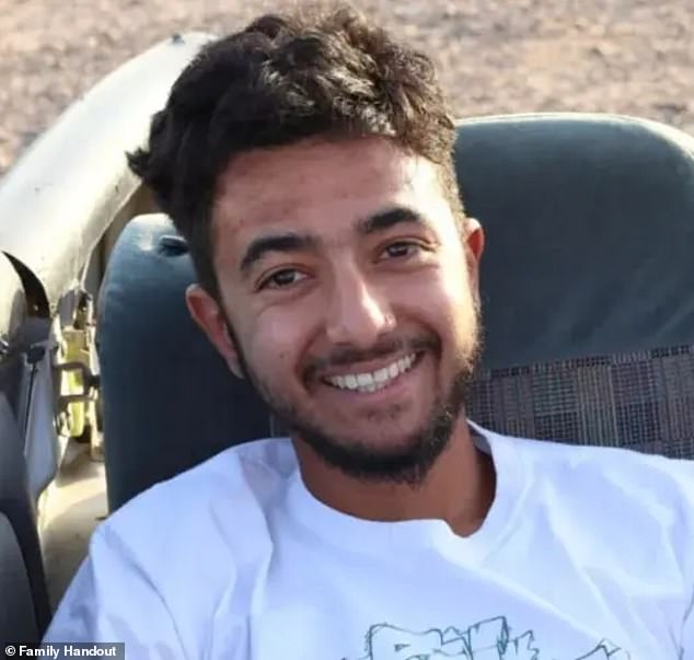 Hersh Golberg-Polin (23) texted his mother and father 'I love you'.  I'm sorry' at 8:11 a.m. Saturday - when Hamas terrorists declared war on Israel, took dozens hostage and killed hundreds during the Jewish high holiday