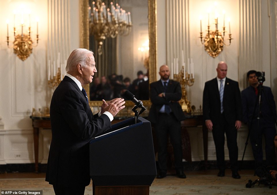 President Biden did not mention Iran or the $6 billion in his speech on Tuesday.  