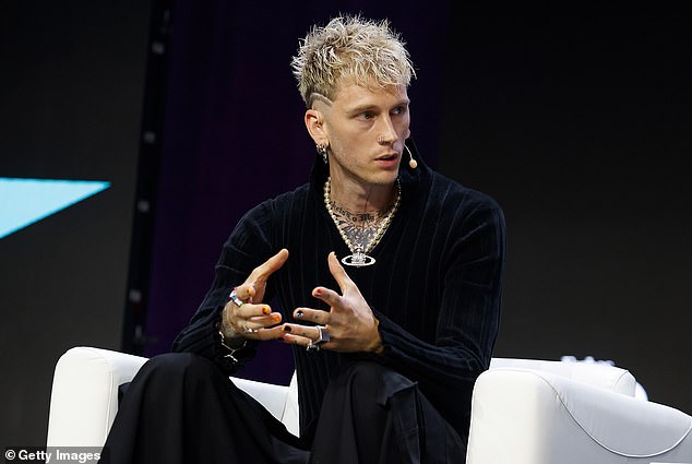 Original urge: 'I left that guy in the past.  I'm really sorry.  I apologize for my original reaction,” MGK said