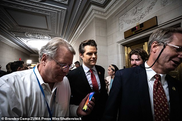 Rep.  Matt Gaetz, R-Fla., the fiery Florida congressman who launched the vote to oust McCarthy, said Wednesday he would vote for Scalise, calling him an 