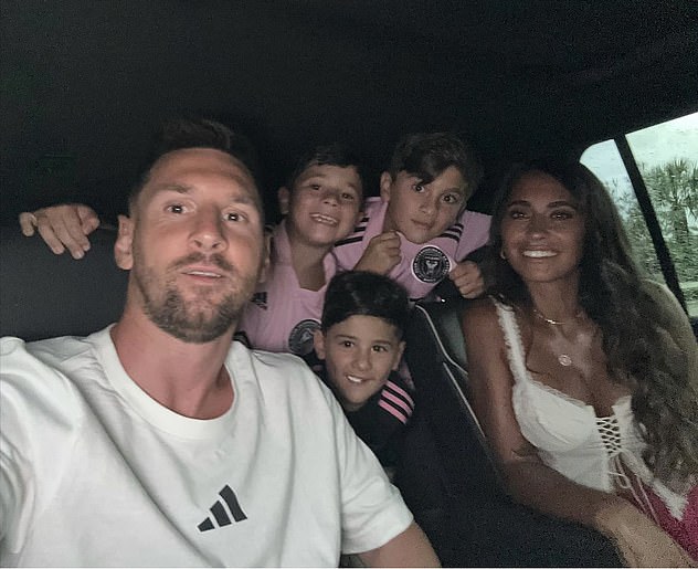 Messi says his family enjoyed his time in Miami and experienced a 