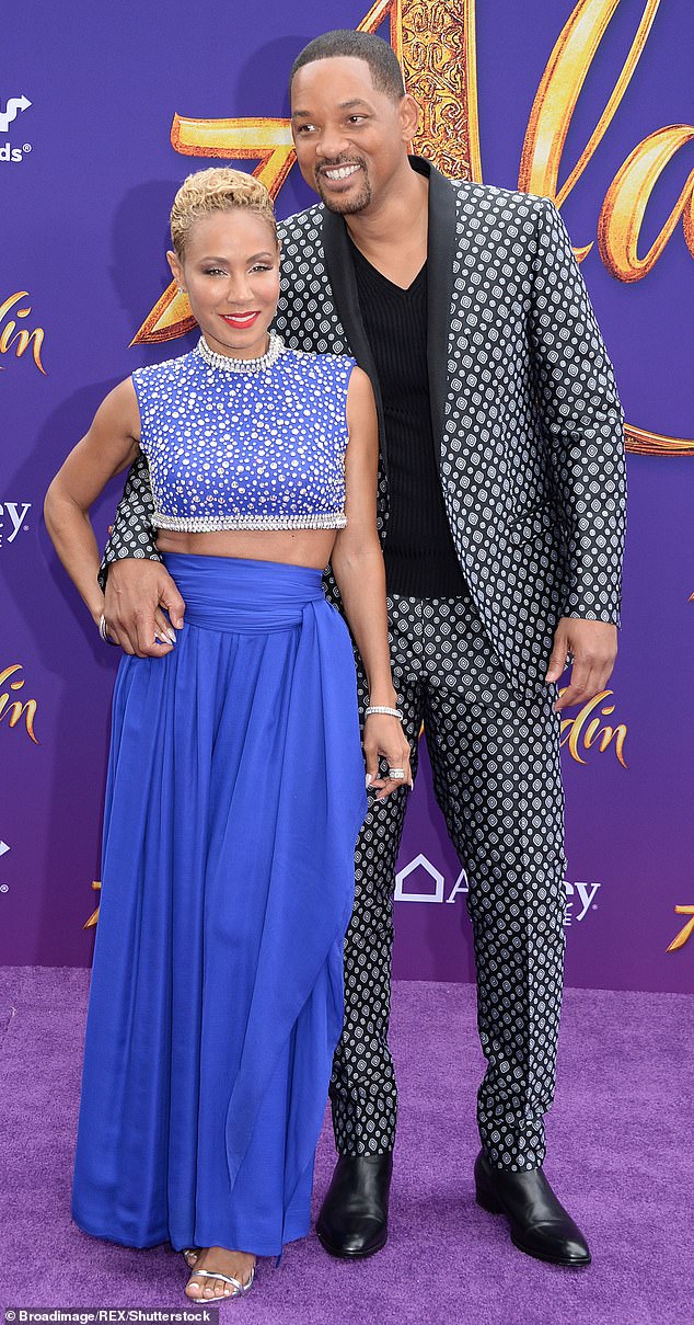 Jada and Will, pictured here in 2019, continued to publicly attend events together despite being separated