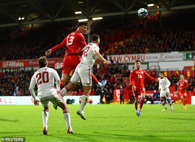 Kieffer Moore doubled the lead three minutes into Davies' opener with a header from Charlie Savage's cross