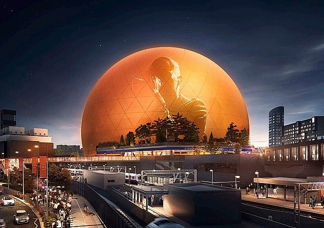 The giant MSG arena will be built on a 4.7-acre site in Stratford, east London