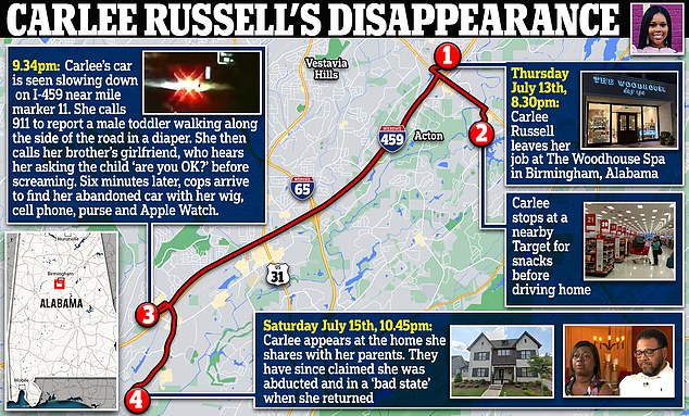 1697067178 85 Alabama kidnapping hoaxer Carlee Russell 25 is found GUILTY of