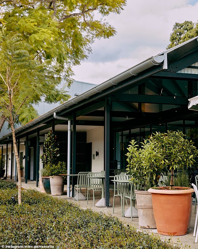 The restaurant is housed within a stunning restored cottage with vaulted ceilings and exposed beams above the curved stone bars and 300-seat dining space