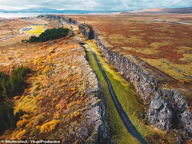 At the top is Thingvellir, which is 